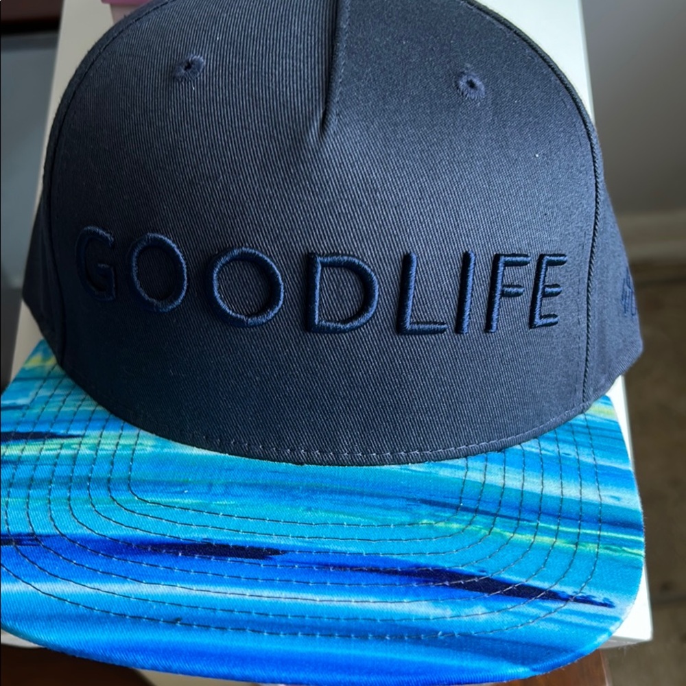 Goodlife Black and Blue Snapback Hat